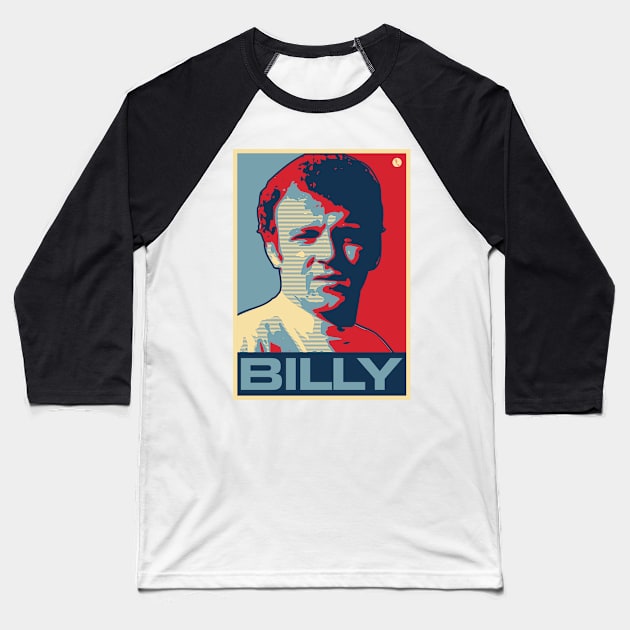 Billy Baseball T-Shirt by DAFTFISH